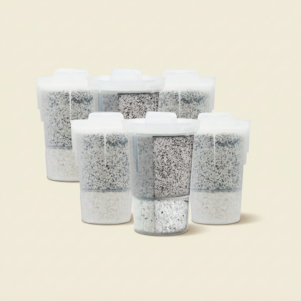 Santevia MINA Fluoride Removal Filter 6-Pack #filtration-type_fluoride-removal