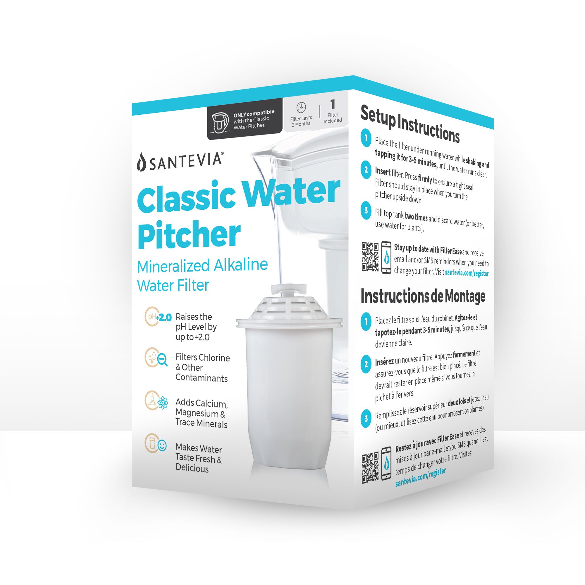 Classic Alkaline Pitcher Filters