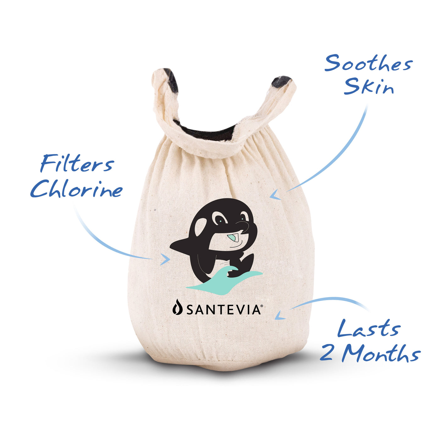 The Santevia Bath Filter Soothes Skin, Filters Chlorine, and Lasts 2 Months